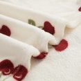 thumbnail image 3 of Mainstays Plush Throw Blanket Cherries, 3 of 7