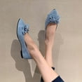 thumbnail image 4 of Women's Ballet Flats Dress Ballet Shoes Comfort Pointed Toe Slip on for Office Work Comfortable Shoes, 4 of 9