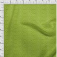 thumbnail image 3 of oneOone Viscose Chiffon Green Fabric Geometric Bandhani Craft Projects Decor Fabric Printed By The Yard 42 Inch Wide, 3 of 4