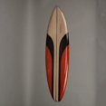 thumbnail image 2 of Lot de 3 Tentures Murales de Planche de Surf en Bois Rayé Peintes à la Main - Pièces d'Accent d'Art de Décoration de Plage - Chacune de 32 Pouces de Long - Parfaites pour les Chambres et les Salles de Bains, 2 of 5
