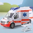 thumbnail image 2 of ziyahi ABS Toy Ambulance For Children Cultivate Interests And Teach Importance Of Helping And Let type+1, 2 of 6