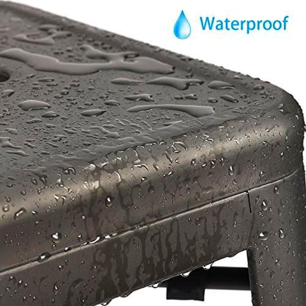 Heavenly Collection Gunmetal Tabouret de Comptoir