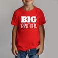 thumbnail image 2 of MEZZALL T-Shirt Grand Frère pour Tout-Petit Promu à Grande Annonce Bébés Garçons, Rouge, 3-4 Ans, 2 of 4