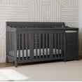 thumbnail image 3 of Lit de Bébé 5-en-1 avec Table à Langer Attachée Portofino de Storkcraft, Gris, 3 of 15