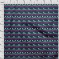 thumbnail image 3 of oneOone Georgette Viscose Fabric Chevron Ikat Print Sewing Fabric BTY 42 Inch Wide, 3 of 4