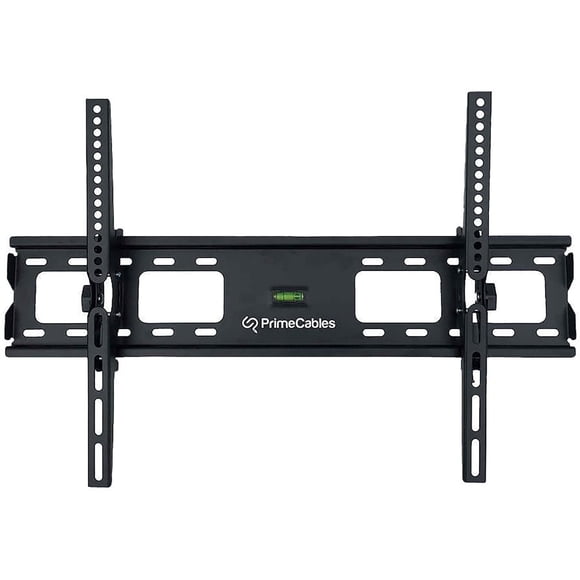 Support Mural Inclinable pour Téléviseur de 37 à 70 Po, Support de Téléviseur Robuste pour Téléviseurs à Écran Courbé et Plat jusqu'à 121 Lb et VESA Max 600x400 mm, Réglage d'Inclinaison -12°-+12°