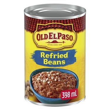Old El Paso Mexican Refried Beans, Pinto Beans, 398 ml