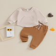 thumbnail image 2 of Long Sleeve  Neck Pocket Sweatshirt Pants for Boys in Autumn, 2 of 8