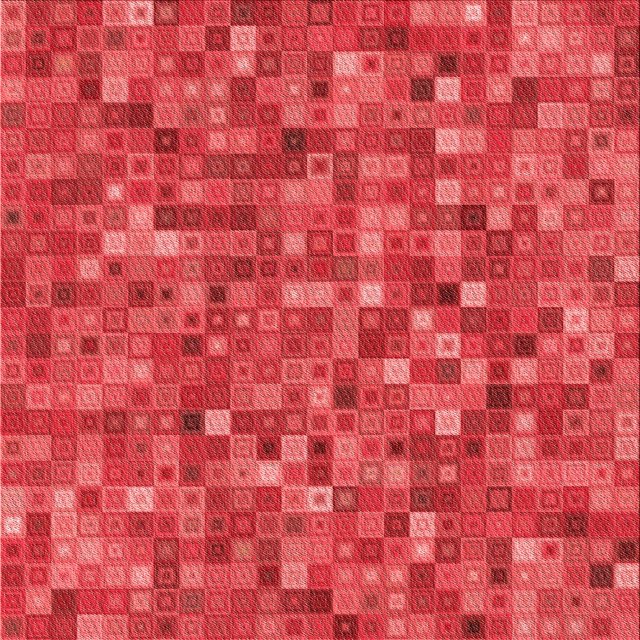 Ahgly Company Tapis d'Intérieur Lavables à la Machine, Carrés, Transitionnels, Rouges, 4 Pieds Carrés