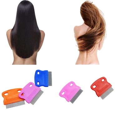 EGNMCR Hair Care Products Hair Lice Comb Brushes Terminator Fine Nit Free Removal Stainless Steel the Terminator