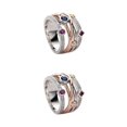 thumbnail image 2 of Dalazy Classy And Colorfast Jewelry For Nobility And Y2K Enthusiasts Not Easily Deform Fluent Lined All Ocassion Suitable Glod 6 2Set, 2 of 6