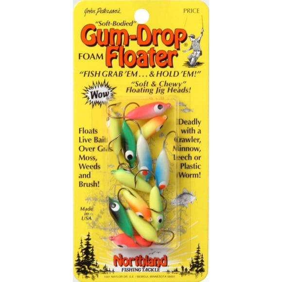 Northland Tackle Gum-Drop Floater #2-Ast