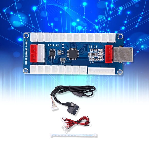 Arcade USB Encoder, Durable Professional DIY Arcade Encoder  For PS3 For   For Raspbery Pi For PC
