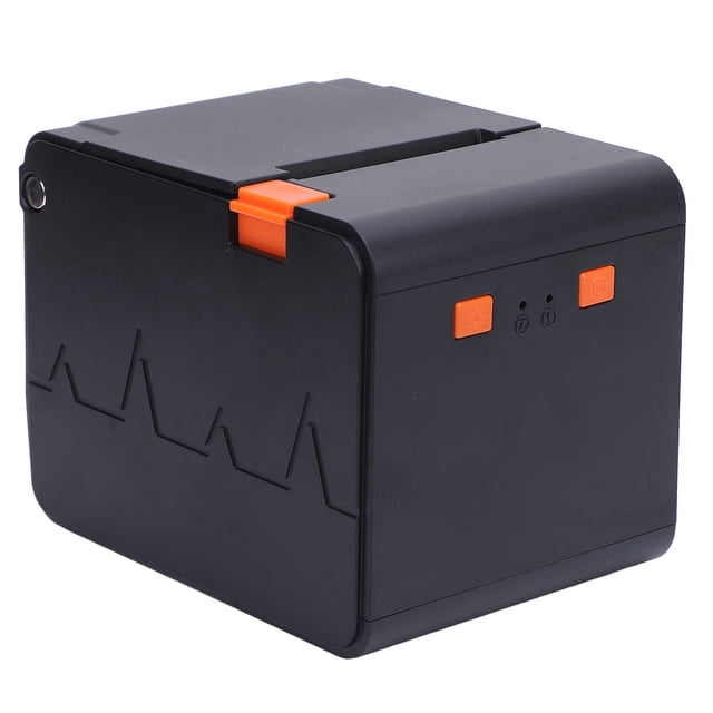 58mm Thermal Receipt Printer, POS Printer with USB and Wireless Connection, Supports Multiple Barcode Formats and Cash Drawer, Fit for Supermarket Restaurant Kitchen