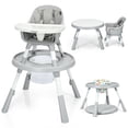 thumbnail image 1 of Gymax 6 in 1 Baby High Chair Infant Activity Center w/ Height Adjustment, 1 of 10