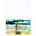 thumbnail image 1 of Betsy Drake Serviette d'Invité Fille à la Plage, 1 of 4