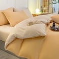 thumbnail image 1 of Queen Bedding Set under $5! CQCYD Queen Size Bedding Set, 4 Piece Bedding Collection, Washed Cotton Sheets, Teen Dorm Bedding, Comfortable Bed Set, Fresh Color Design, Complete Bedding Package, 1 of 6
