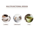 thumbnail image 2 of Graflsoa Nordic Style 350ml French Press Coffee Maker - Quick Brew, Premium Glass, 4-Level Filtration, Eco-Friendly, Multi-Use for Tea & Hot Chocolate, 2 of 7