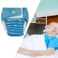 thumbnail image 2 of lionlar Reusable Adult Cloth Diaper washable for Men Women Waterproof Incontinence Pants Blue M, 2 of 6