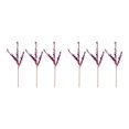 thumbnail image 1 of Baohd 3x Realistic Appearance Artificial Plants Nature S Charm To Space Easy To Clean purple 2Set, 1 of 6