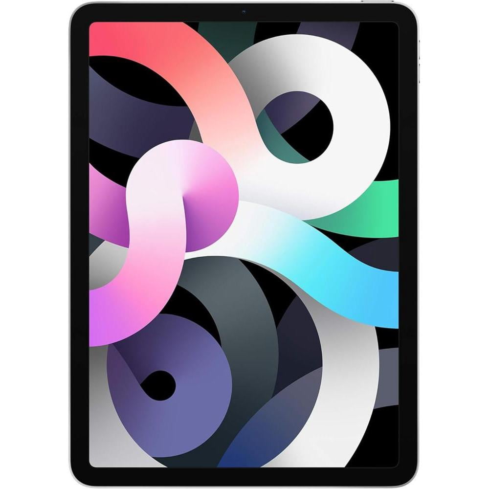 Refurbished (Excellent) - Apple iPad Air 4 ( WiFi + Cellular) 10.9" Touchscreen Tablet - Silver (Apple A14 Bionic chip / 4 GB RAM / 256 GB eMMC / MacOS)