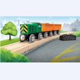 thumbnail image 3 of Hape : Diesel Freight Wooden Train (3 pcs) 3 yrs +, 3 of 6