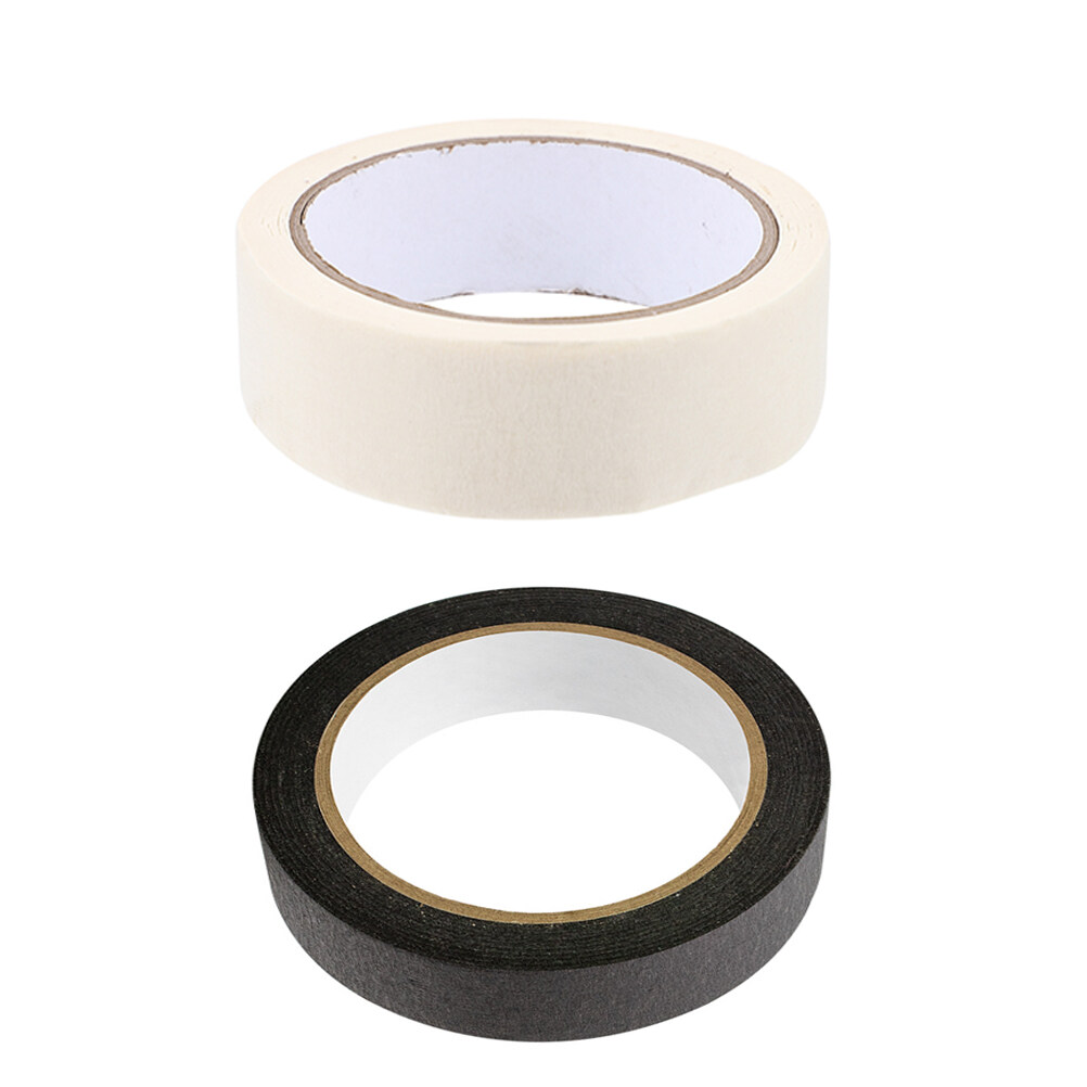 2 Pcs Painters Masking Tape Car Spraying Tape Self-adhesive Tape Drawing Tape