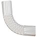 thumbnail image 3 of Near 90degree Gutter Elbow, Aluminum (2x3, High Gloss White), 3 of 4