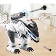 thumbnail image 2 of Fisca Intelligent Remote Control Shooting Darts Robot Dinosaur Toys for Kids, 11 Channel Programmable Touch Interactive War Robot, 2 of 6