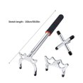 thumbnail image 5 of ziyahi Cue Bridge Telescopique Conception Haute Fourche Billard Titulaire Bâton de Piscine en Acier Inoxydable Réglable Rétractable Sport Fournitures Basse/haute/croix Fourche, 5 of 5