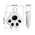 thumbnail image 2 of TIELUTT 1 Pack 2023 Newly Mini Dog Tracking Device Portable Intelligent Lost Device for Luggages Kid Pet B096kdbgsm Dog Pack and Track Air for Android Pet Alert Sticker, 2 of 3