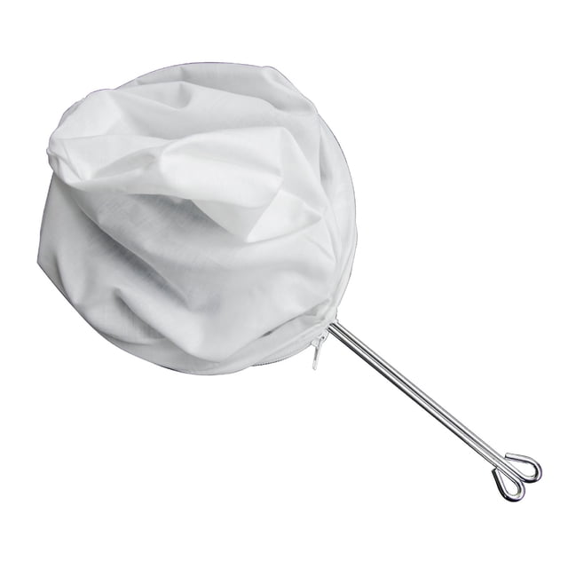 Fine Mesh Strainer Bags with Stainless Steel Frame and Handle for Nut Milk Coffee Milk Butter Juices Cheese Commercial Grade reusable Food Filter Bags