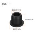 thumbnail image 2 of Unique Bargains Rubber Grommet Mount Dia 15/32' (12mm) Round T Type for Wire Protection 6 Pack, 2 of 5