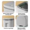 thumbnail image 4 of Chmadoxn Garbage Can, Trash Can Desktop Trash Can Office Bin With Lid Small Desktop Garbage Bin In Dormitory Bedroom Trash can, 4 of 6