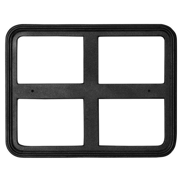 QualArc RECT-24X18 Cadre Rectangulaire 24 x 18 Po - Noir