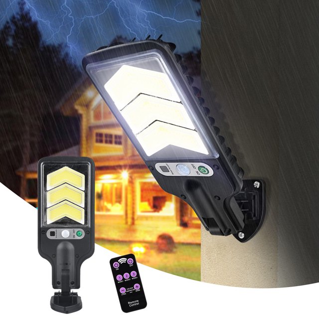 RXIRUCGD Solar Lampes de Rue Extérieures, Lumière Led Étanche pour Cour, Jardin, Porte d'Entrée