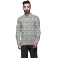 thumbnail image 1 of Atasi Indian Traditional Kurta For Men Mandarin Collar Short KurtaShirtFor Boy, 1 of 1
