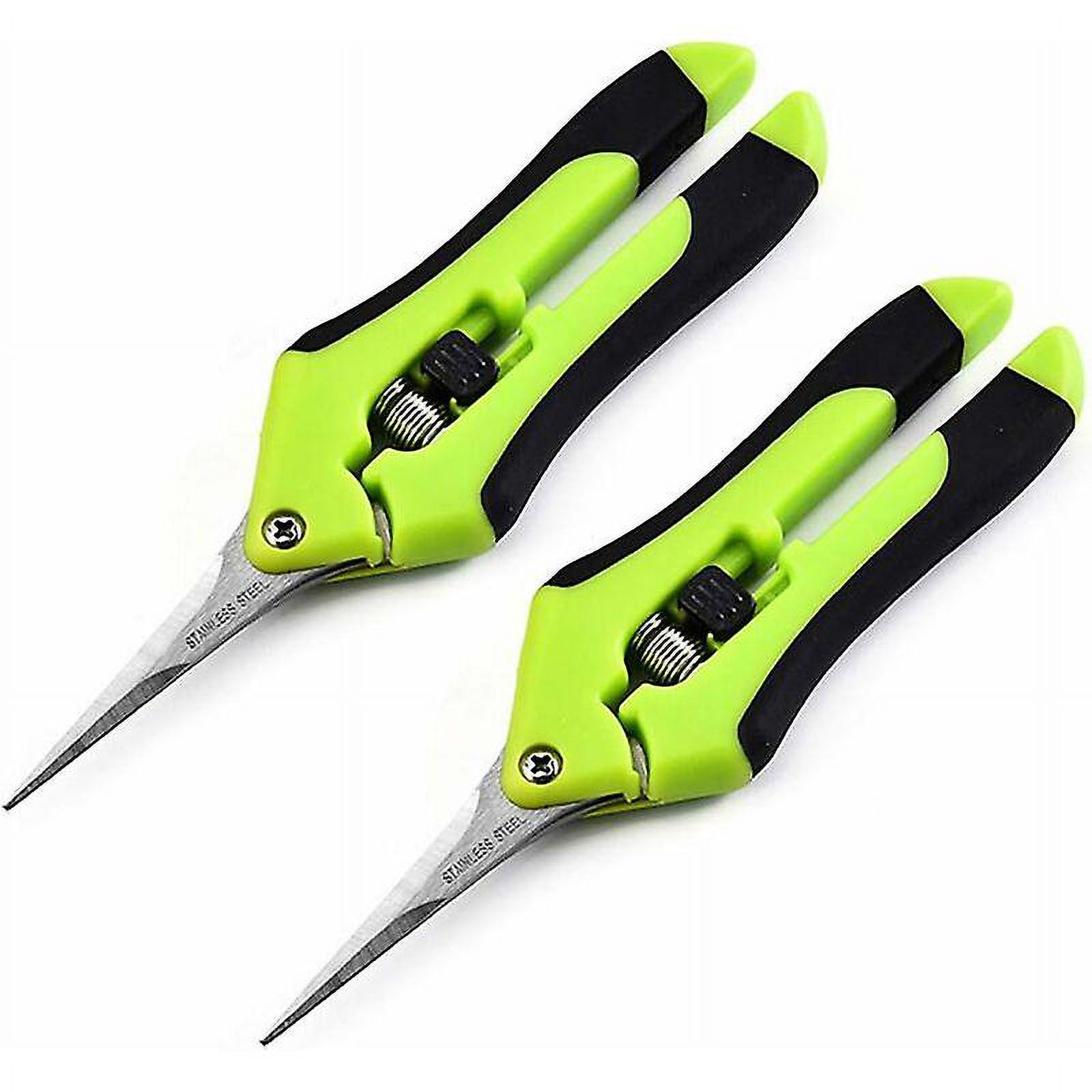 Garden Pruning Shears, Garden Pruning Shears, Professional Gardening Scissors, High Tip Precision Pruning Shears, Stainless Steel Straight Blade Prun