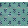 thumbnail image 4 of oneOone Cotton Flex Fabric Leaves & Floral Block Print Fabric By Yard 40 Inch Wide, 4 of 4