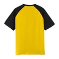 thumbnail image 4 of JDQJBZ Ensemble 2 Pcs pour Homme, T-Shirt Raglan à Manches Courtes à Col Ras du Cou et Short avec Poche, Été Décontracté, 4 of 5