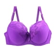 thumbnail image 1 of Womens Sexy Seamless Push Up Lace Sports Bra Comfortable Breathable Base Tops Underwear, 1 of 8