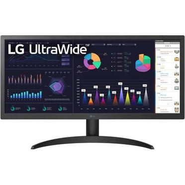 LG 25.7", 2560 x 1080, Black, 26WQ500-B