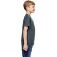 thumbnail image 3 of Youth Fine Jersey Tee, S, Vintage Navy, 3 of 5