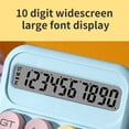 thumbnail image 4 of Succulent Planters Cute Calculator Small Portable Scientific Calculator For Students 10 Digits Mini Body Plastic Keys Non-slip Bottom Pad Clear Keys, 4 of 8