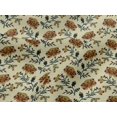 thumbnail image 4 of oneOone Viscose Jersey Fabric Leaves & Floral Block Print Fabric BTY 60 Inch Wide, 4 of 4