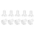thumbnail image 1 of Unique Bargains M4x8mm Plastic Phillips Machine Screws, PC Flat Head Machine Bolts 10 Pack, 1 of 4