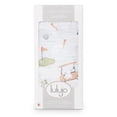 thumbnail image 2 of Lulujo - Baby Muslin Cotton Swaddle Blanket, Nursing/Stroller Cover, 2 of 5