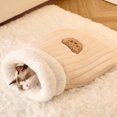 thumbnail image 4 of Maoww PP Cotton Filling Cat Bed Provide Comfort And Support For Furry Friends With Better Air Circulation Blue Grey S, 4 of 6