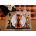 thumbnail image 4 of Buffalo Check Collection, Classic Farmhouse Table Runner, 14x72", Light Blue & White, 4 of 6