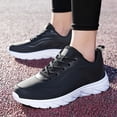 thumbnail image 2 of DXOUPM Chaussures de Course pour Hommes en Cuir à Imprimé Espadrilles Mode Légères Sport Gym Tennis, 2 of 4